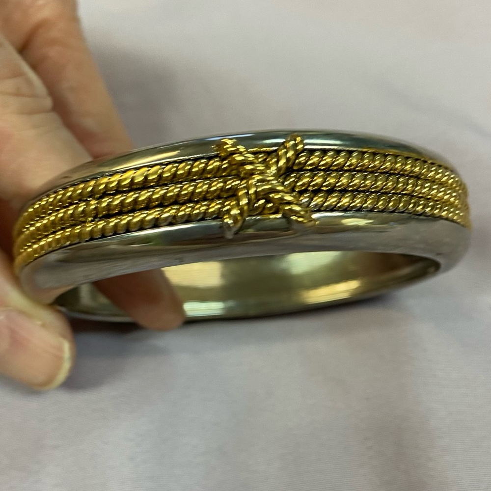 Silver and Gold Tone Bracelet